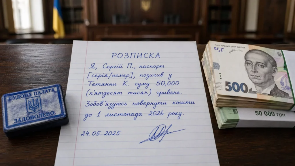 Як стягнути борг за розпискою: покроковий гід без зайвих нервів